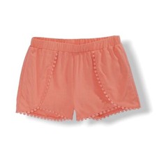 Epic Threads Girls Pink Challis Elastic-Waist Stretch Kid's Shorts Size M