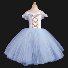 Blue Professional Ballet Costume Classic Ballerina Ballet Tutu Kid Girl Princess