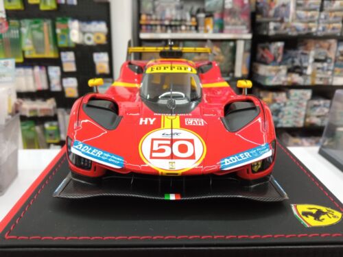 BBR 1/18 FERRARI 499P HYPERCAR POLE POSITION 24H LE MANS 2023 - P18226 - Picture 2 of 10