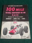 1963 Rex Mays Classic Race Program! A.J. Foyt on cover! Classic! — photo 1