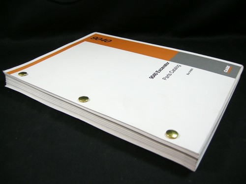 CASE 9040 Excavator Crawler Tractor Parts Manual Book Catalog List 8-9091 OEM - Picture 4 of 4