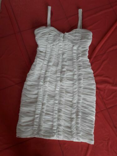 Robe Fourreau Femme Lipsy London - Taille 38, Rayures Noir Et Blanc, Parfait état