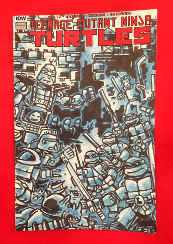 Teenage Mutant Ninja Turtles IDW MEGA BLOKS COMIC SDCC Exclusive 2016 TMNT - 第 1/3 張圖片