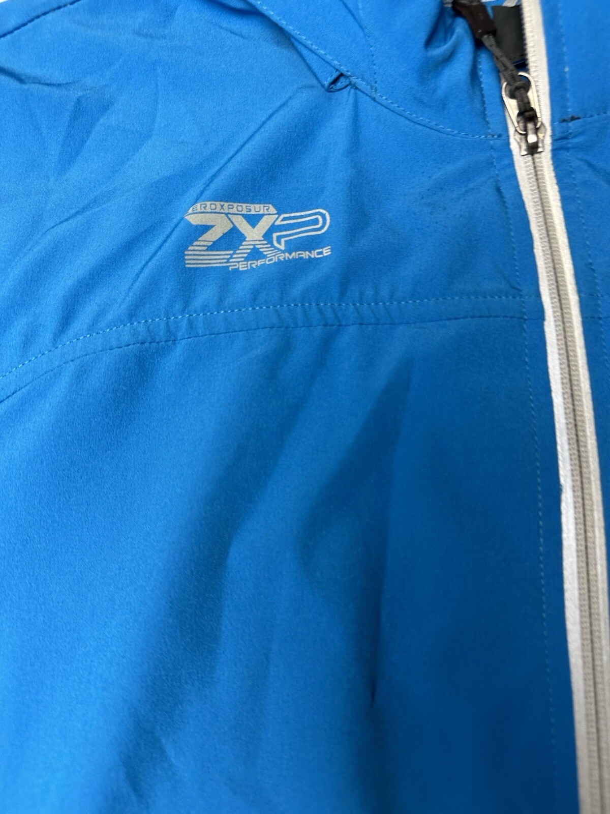 ZeroXposure Performance Jacket Mens Large Blue Fu… - image 2