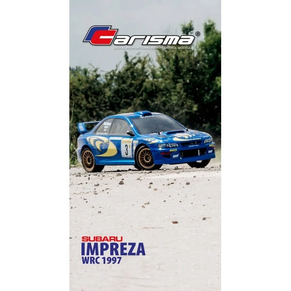Carisma M48S Subaru Impreza WRC 1999 Brushless 1/8 4WD RTR Auto RC - Immagine 2 di 2