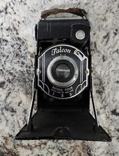 Vintage Folding Bellows Camera FALCON Model 4 Utility Mfg. Co., NY
