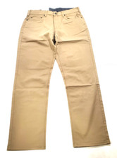 NWT Member's Mark Men's Mason Straight Fit Pant, Size 34x30, Beige