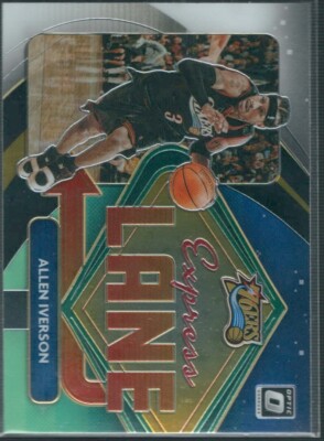 2020-21 Donruss Optic #9 Allen Iverson Express Lane