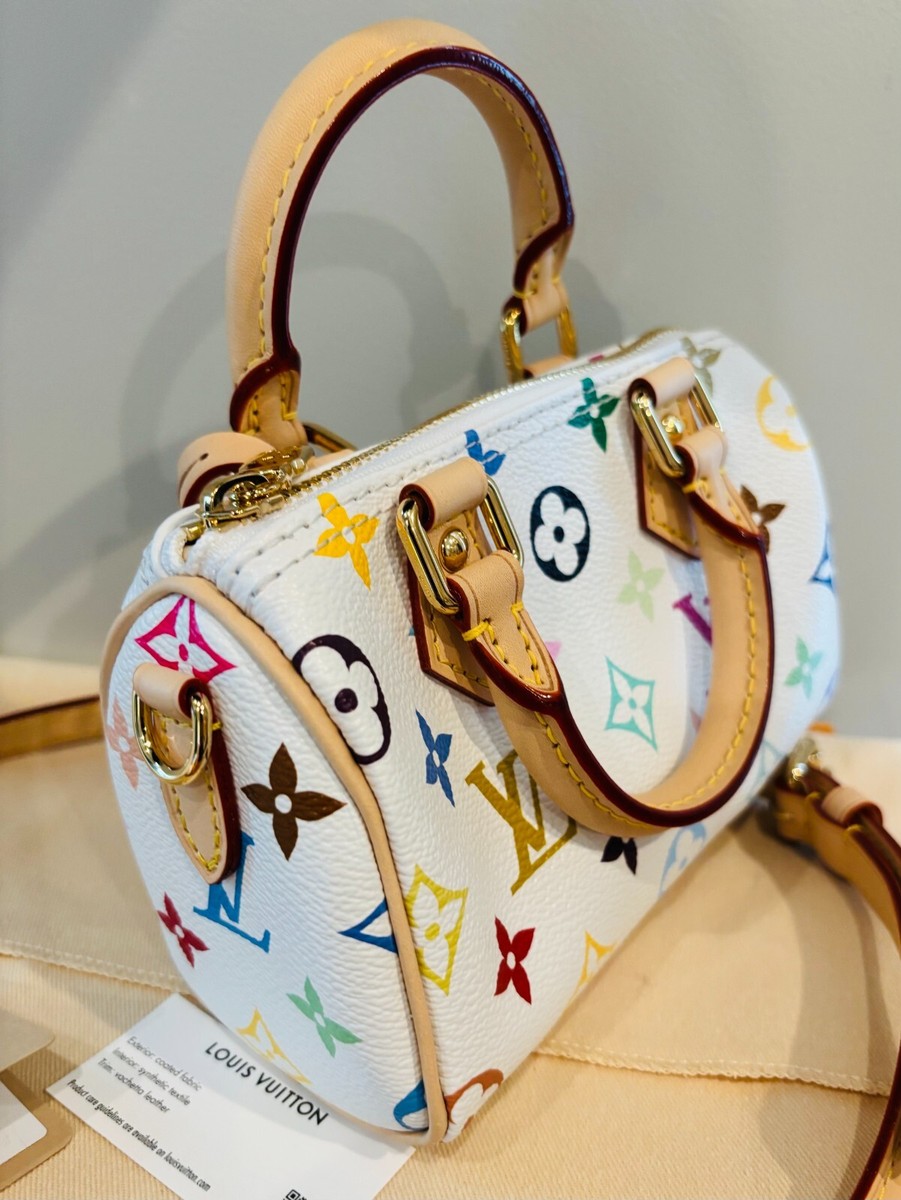2025 LVxTMurakami Vuitton NANO SPEEDY Limited HAND BAG M13391