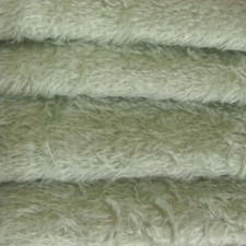 1/6 yd 300S/C Mint INTERCAL 1/2" Ultra-Sparse Curly S-Finish Mohair Fur Fabric