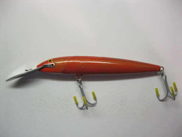 LEURRE DE PÊCHE vintage RAPALA MAGNUM coulant CD-18 G-MAG fabriqué en Finlande orange 9 EUR 15,52 - FR