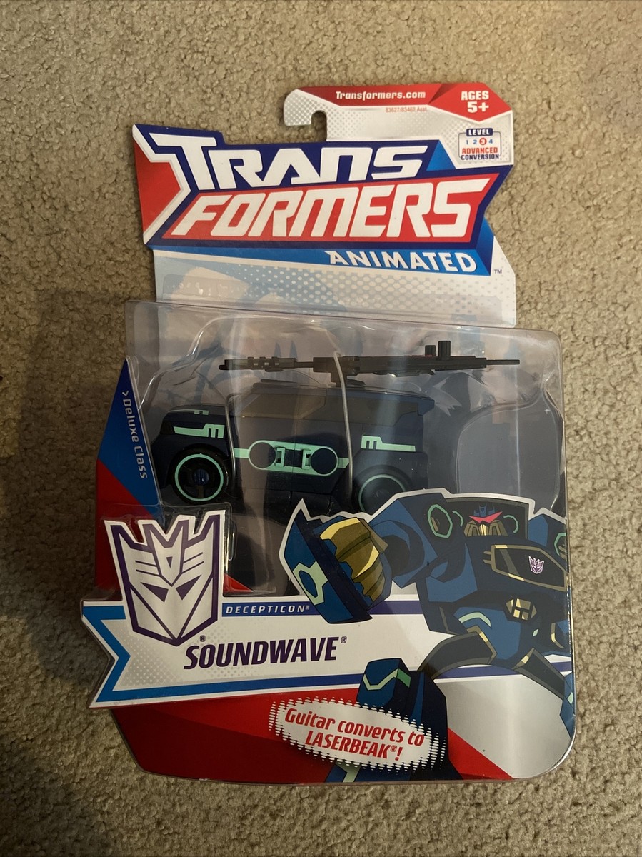 TRANSFORMERS ANIMATED Deluxe Decepticon Soundwave