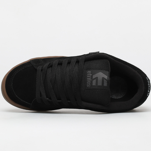 ETNIES KINGPIN BLACK & GUM SKATE SKATEBOARD SHOES SNEAKERS RUNNERS BRAND NEW - Picture 6 of 9