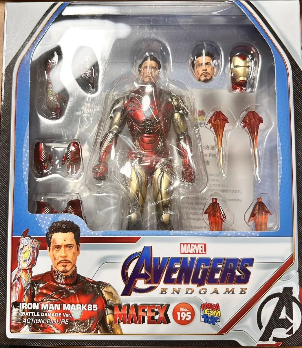MAFEX No.195 MAFEX IRON MAN MARK85 ( Battle Damage Ver.) Action Figure