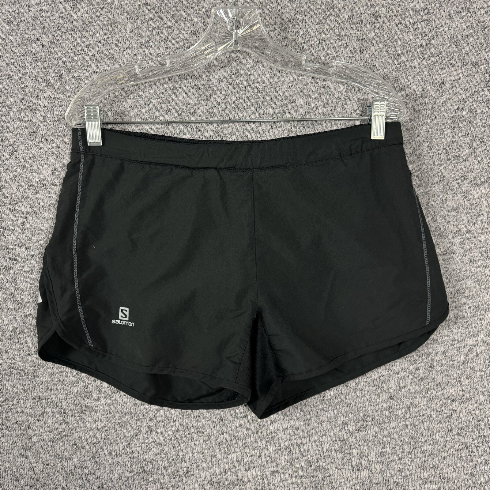 Salomon Women's Size Medium Solid Black Polyester… - image 1