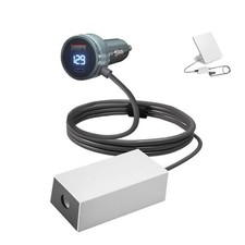 LED Car Charger Step-Up Converter for Starlink Mini, DC Power Adapter with