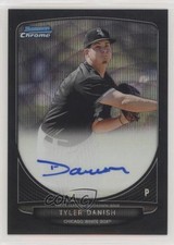 2013 Bowman Draft Black Wave Refractor 14/50 Tyler Danish #BCA-TDA Auto 0c6