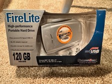 SmartDisk FireLite 120GB 5400RPM Portable External Hard Drive USB 2.0 NOS New