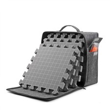 GBtroo Blocking Mats for Knitting 9-Pack , Extra Thick Blocking Boards with G...