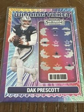 Dak Prescott - 2024 Panini Contenders Winning Ticket #4 - Dallas Cowboys