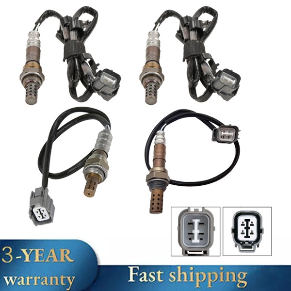 Set 4X Up+Down Oxygen Sensor For Acura NSX 3.2L V6 2000 2001 2002 2003 2004 2005