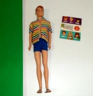 MATTEL #1000 VTG  ALLAN DOLL KEN FRIEND 1964 MIDGE BOYFRIEND ORIGINAL OUTFIT SL