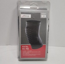 Academy BCG Adults' Basketball Knee Pads - Size S/M, Black, NEW
