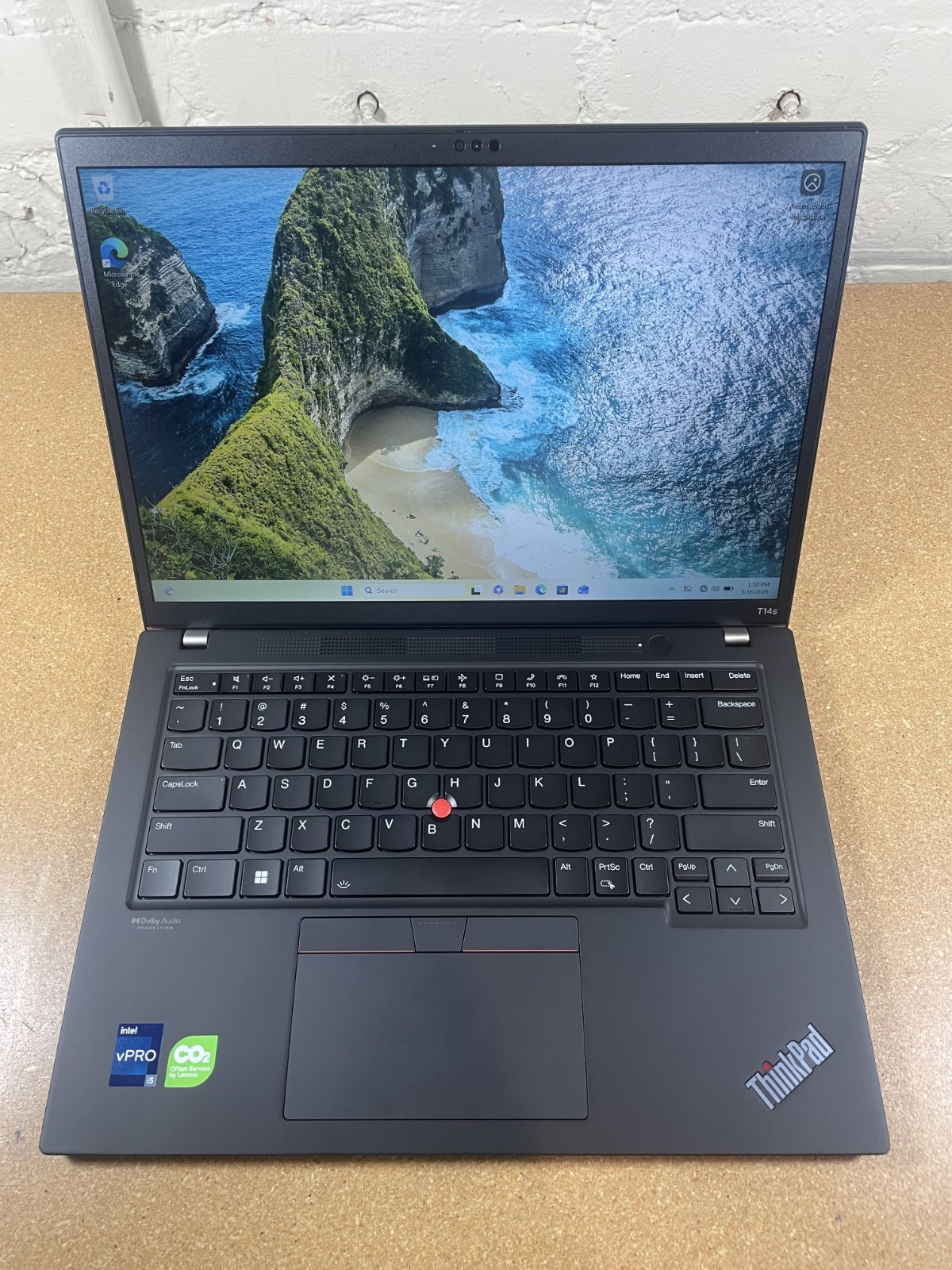 Lenovo ThinkPad T14s, 14-Inch Laptop, with i5-1345U, 256 GB SSD (Solid State Drive), Windows 11 Pro