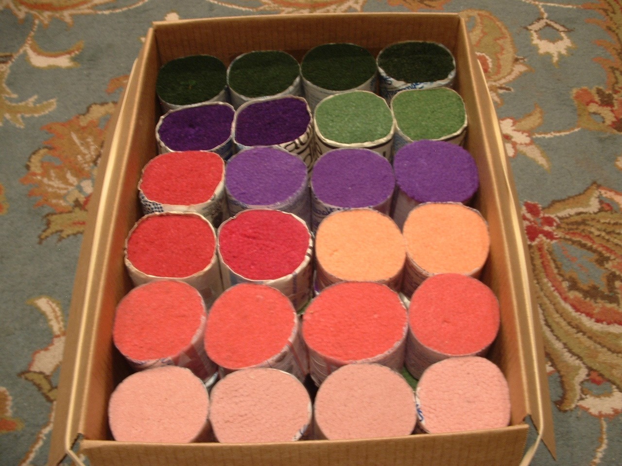 Shillcraft/Readicut  100% 6 PLY WOOL Kit  #743  Melissa  36"x60" With Recipe