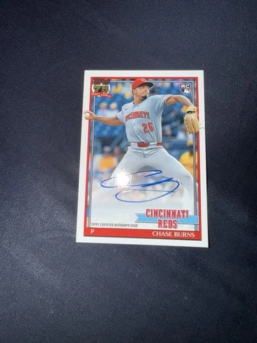 2026 Topps Series 1 Chase Burns Red Foil (RAW)