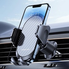 Universal Car Phone Holder with Metal Hook Clip, Air Vent Mount for iPhone  And