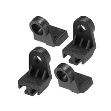 4pcs Electric Radiator Fan Mounting L-Shape Fan Bracket Feet Mount Universal
