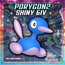 6IV Shiny Porygon2 Legends ZA MEGA DIMENSION DLC ( Pokemon Legends Z-A)