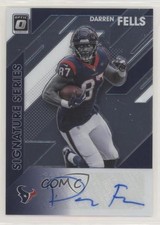 2020 Panini Donruss Optic Signature Series Darren Fells #SS-DF Auto 0p9s