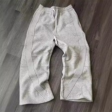  4 Colors baggy Y2k streetwear sweatpants white stripes wide leg comfy S-3XL