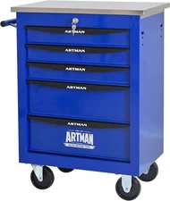 4/5/6/7 Drawers Rolling Tool Box on Wheels,Tool Chest Cabinet w/ Lock,Tool Cart