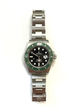 Rolex Submariner 126610LV Silver Oyster Bracelet with Green Bezel
