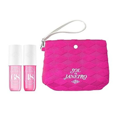 Sol de Janeiro Giftable Set | Two Travel Size Hair & Body Fragrance Mist with Pi
