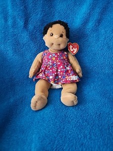 TY Cutie Beanie Kids Plush Doll -  New With Tags!! Vintage Retired 1999!!