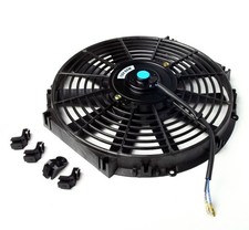 For Universal Engine 12 Slim Electric Radiator Fan 12v 80w Push Pull Cooling For Universal Engine 12 Slim Electric Radiator Fan 12v 80w Push Pull Cooling