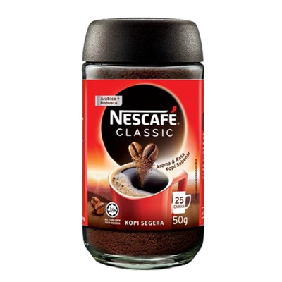 NESCAFE Classic Jar 50g/ 100g/ 200g