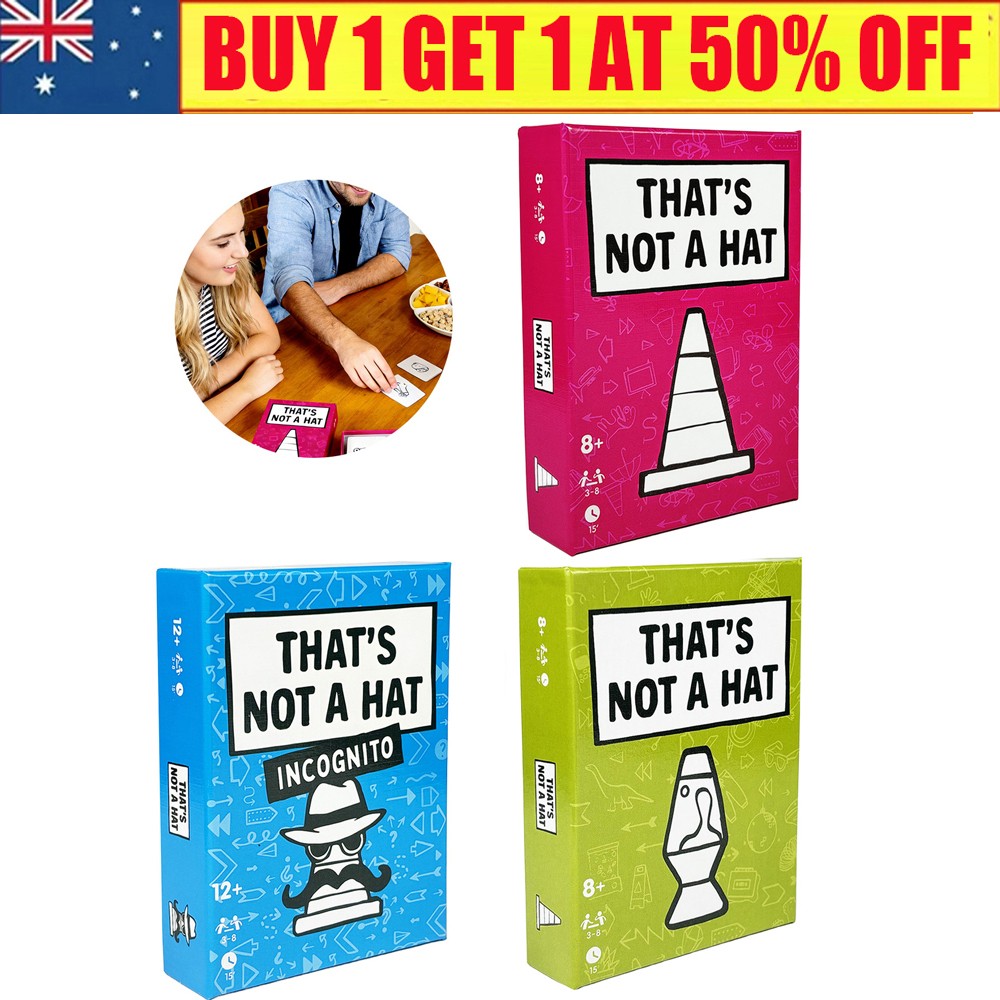 English Version That’s Not a Hat Game Unique Design Card Game for Social Games