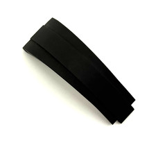 Rolex Oysterflex 20mm x 9mm Black Rubber Watch Strap Band 350501 F Authentic OEM