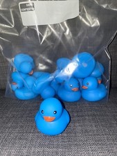 Blue Rubber Ducks Lot Of 15