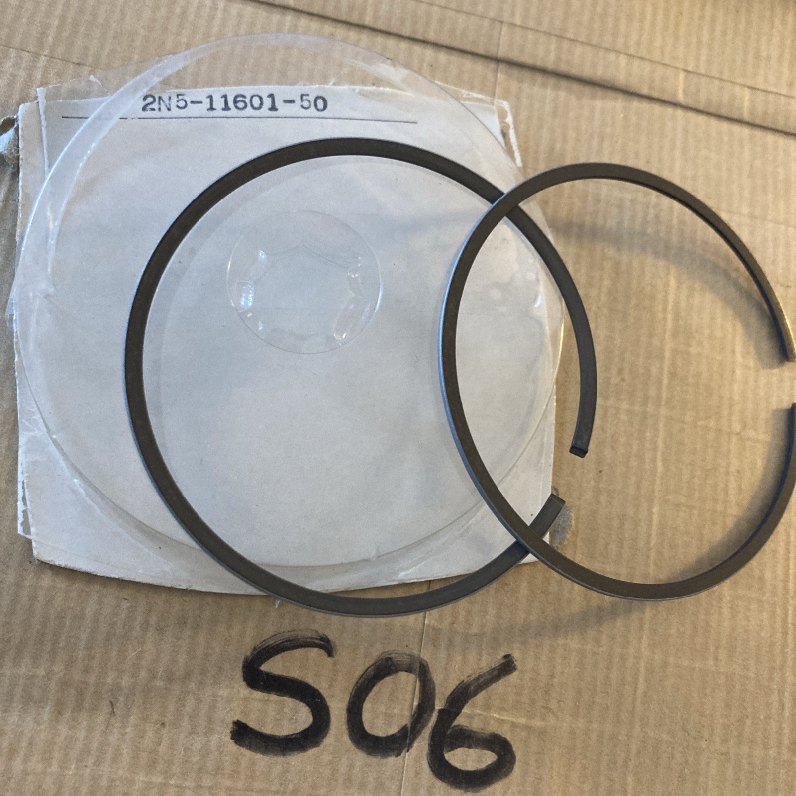 Segments de piston DT175 MX175 +1,25 rechange 2N5-11601-50 pour cylindre moto trail