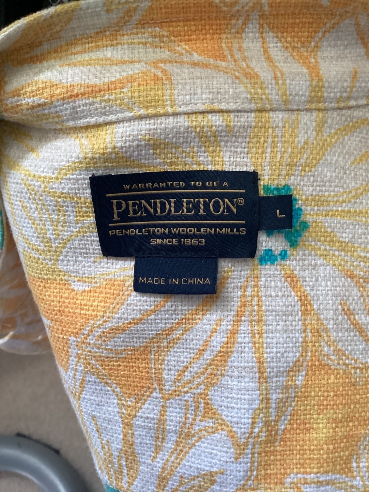 Pendleton dress yellow daisy pattern with jacket … - image 5