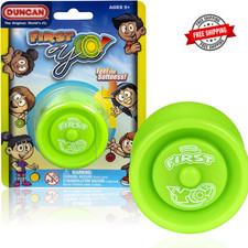 Toys First Yo - Best Beginner Yo-Yo for Kids, Responsive YoYo, Yoyo Toy - Green