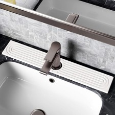 Stone Faucet Mat for Kitchen Sink, Diatomite Sink Protectors - Prevent