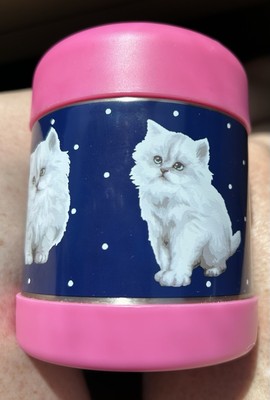 Pottery Barn Kids Sweet Kitty Hot Cold Thermos