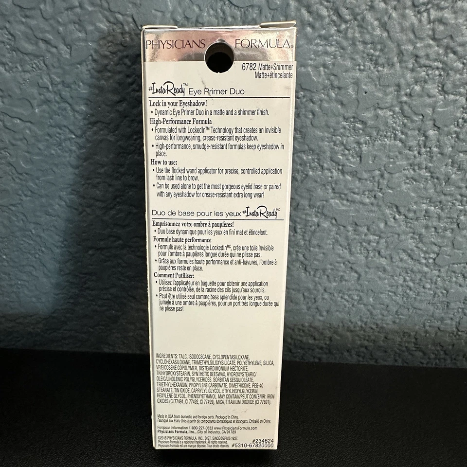 Physicians Formula #InstaReady Eye Primer Duo #6782 Matte & Shimmer New In Box - Image 2 of 4